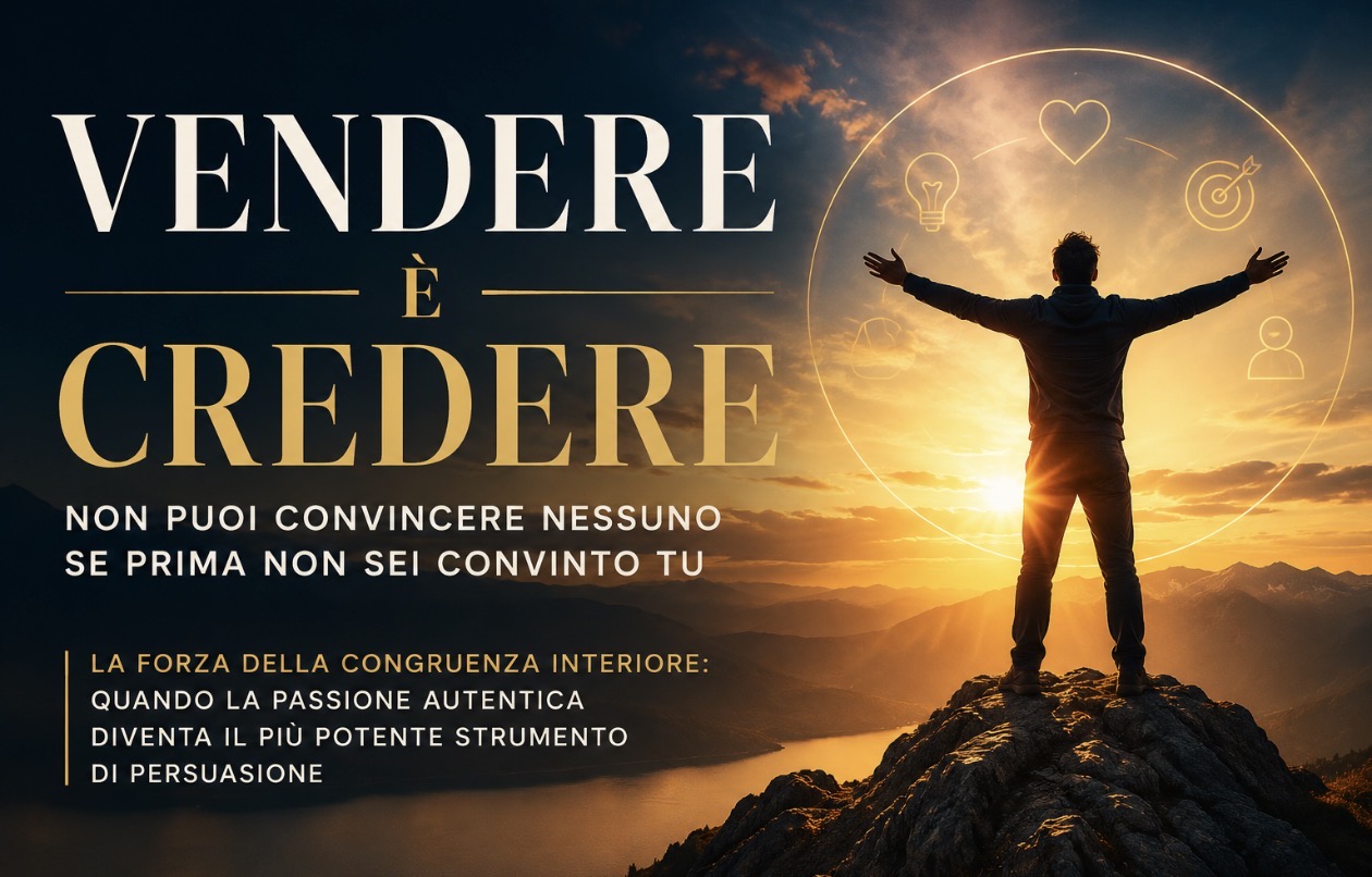 Vendere è credere — Non puoi convincere nessuno se prima non sei convinto tu