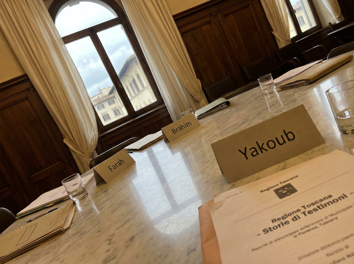 Storie di piccoli testimoni: i racconti di Farah, Brahim e Yakoub in Regione Toscana
