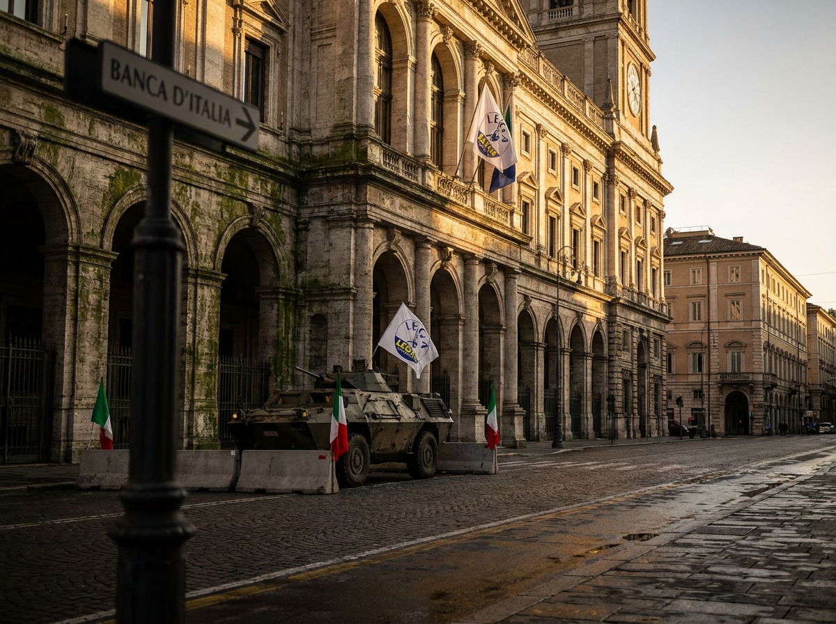 Lega: estensione Strade sicure prioritaria, fondi dai profitti delle banche