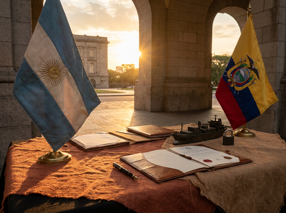 Argentina-Ecuador, Milei e Noboa firmano accordi su commercio e sicurezza