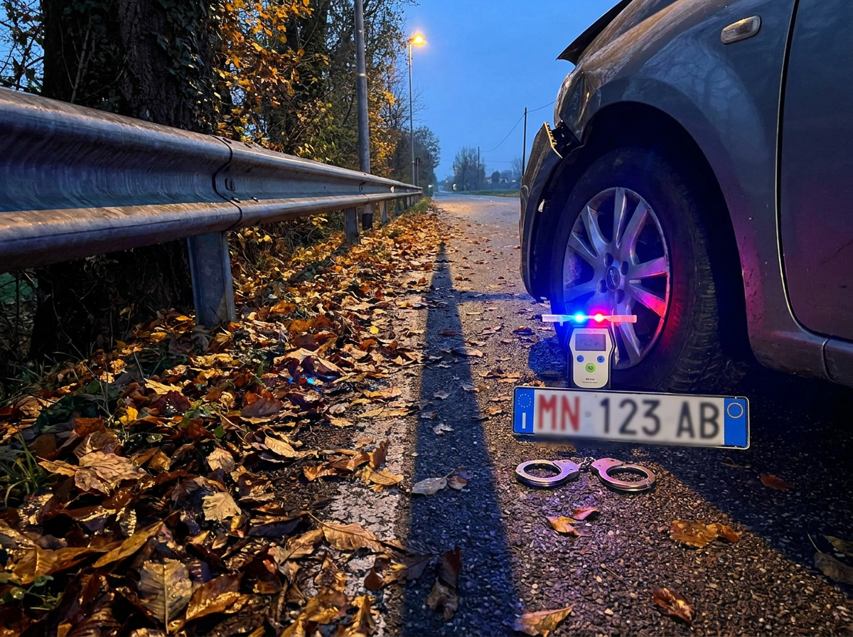 Mantovano, 49enne arrestato per omicidio stradale: alcol 4 volte oltre il limite