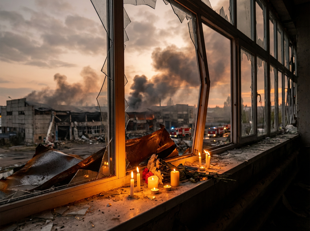 Kiev sotto attacco: droni russi colpiscono magazzino, 27 morti e diversi incendi