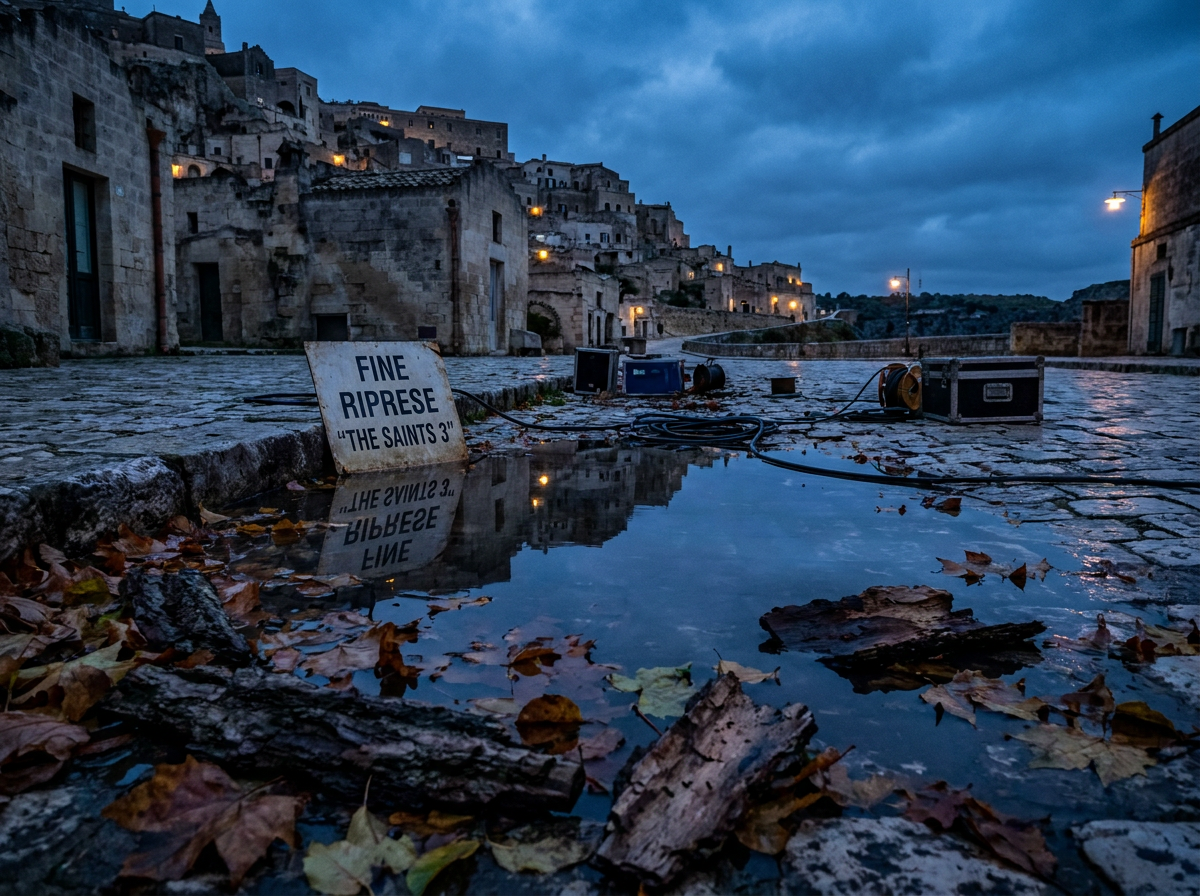 Matera, Scorsese conclude le riprese di 'The Saints 3' tra i Sassi
