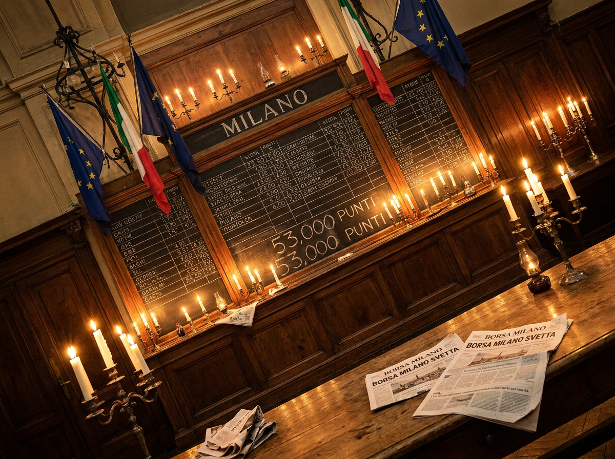 Mercati Europei in rally: Milano svetta e abbatte il muro dei 53 mila punti