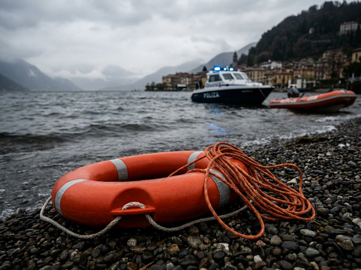 Dramma sul lago di Como: olandese di 45 anni disperso dopo il tuffo per salvare il figlio