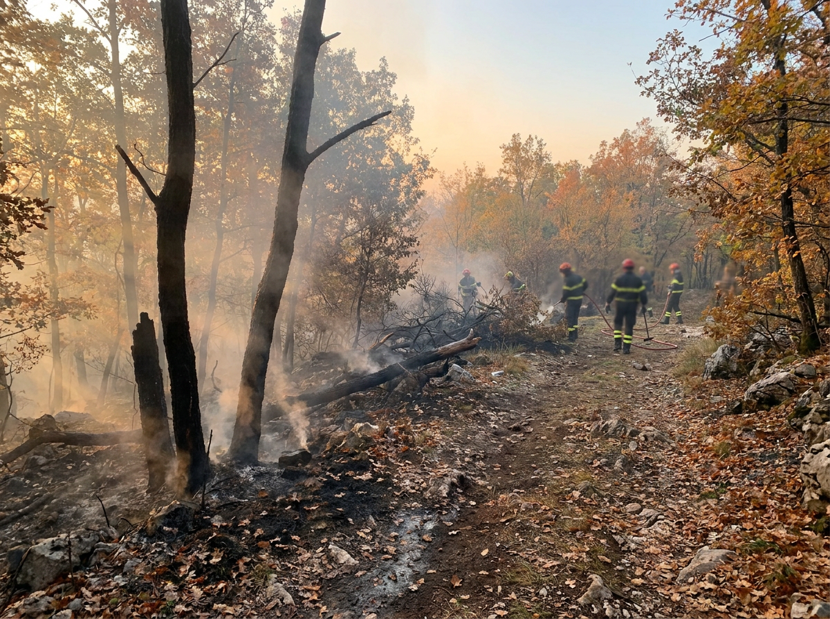 Carso triestino: domato l'incendio dopo due giorni, avviate le bonifiche