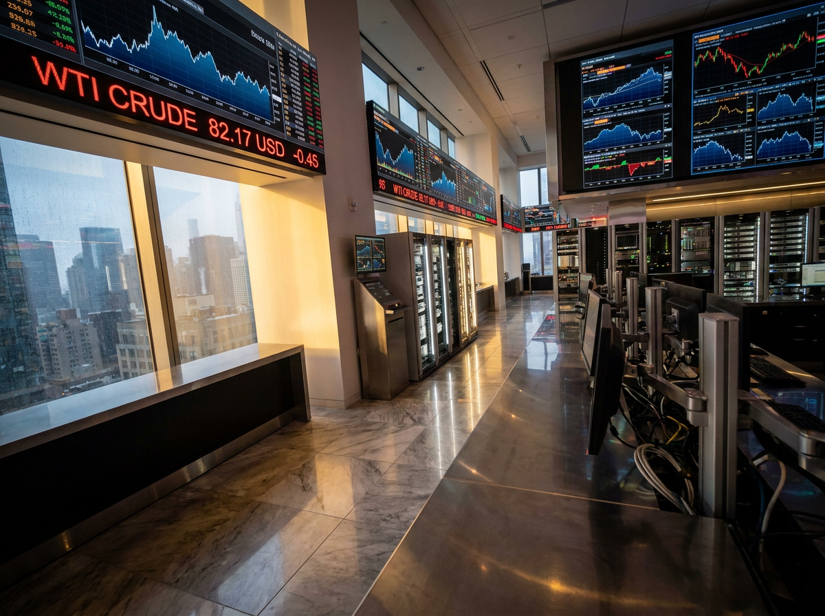 Petrolio in calo a New York: il barile scende a quota 82,17 dollari