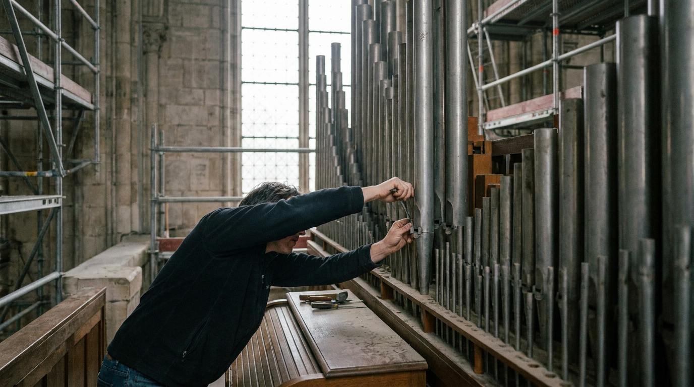 La calibrazione acustica dell'organo monumentale di Notre-Dame di Parigi dopo la bonifica dal piombo