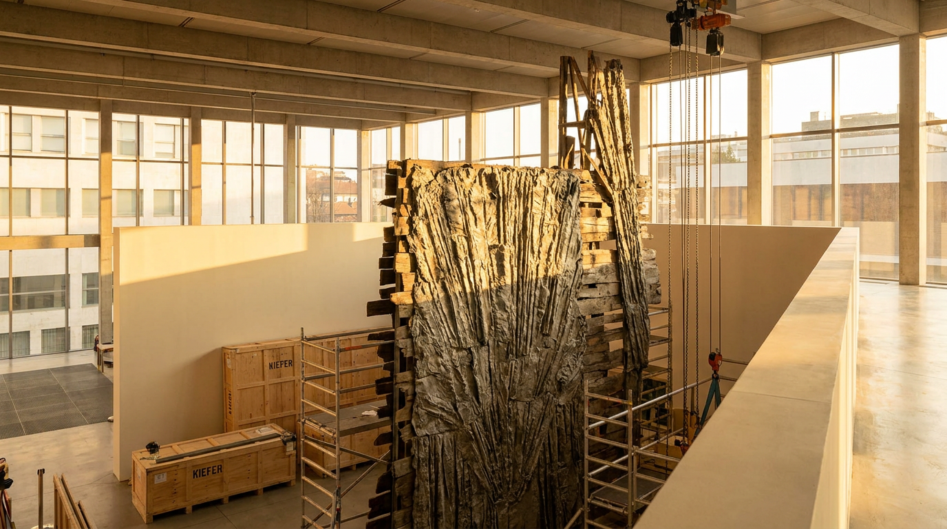 Le cinque tonnellate di piombo di Anselm Kiefer al PAC di Milano: l'ingegneria invisibile della grande arte
