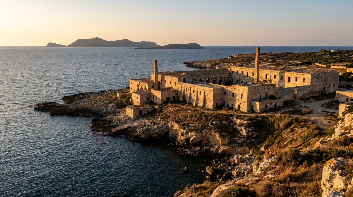 Favignana: il restauro dell'ex Tonnara Florio e il monitoraggio scientifico della Posidonia nelle Egadi