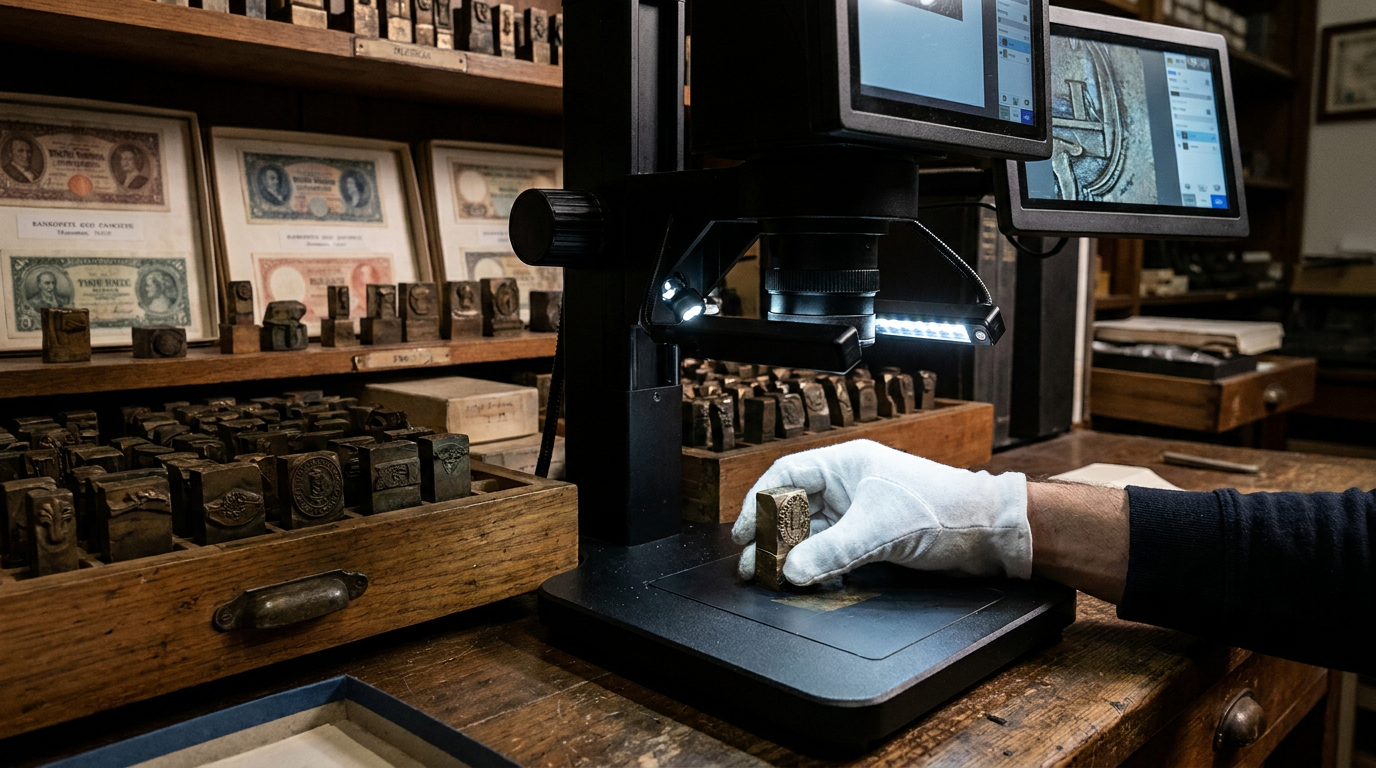 Fabriano e l'archivio dei seimila punzoni: la machine vision al servizio della carta moneta d'Europa