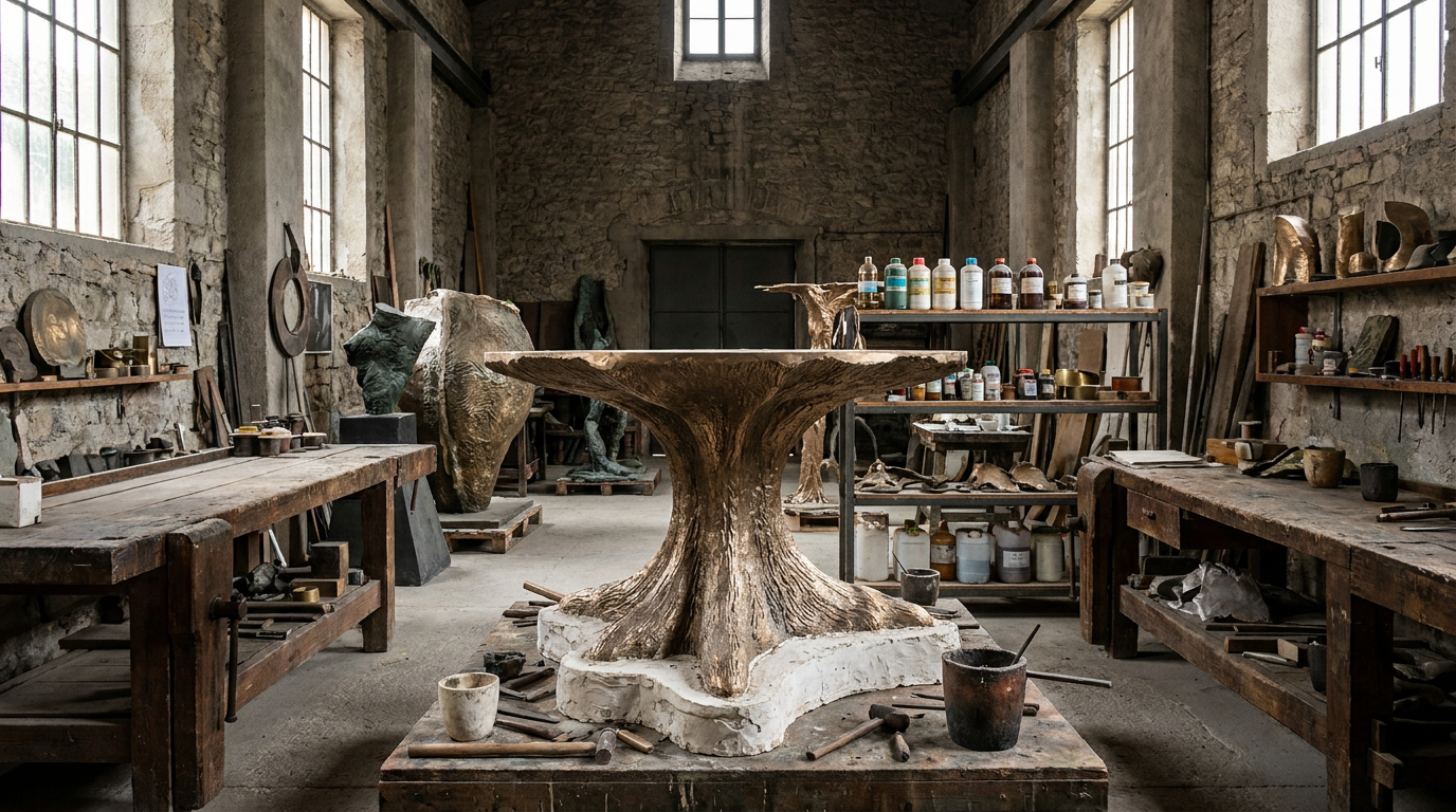 Pietrasanta e i grandi bronzi a cera persa: come la Fonderia Artistica Mariani trasforma la fonderia in laboratorio d'arredo su misura