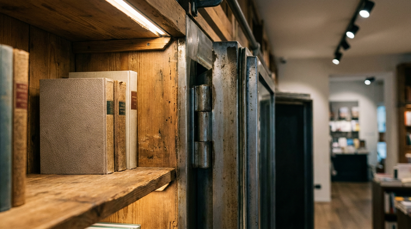 Neri Pozza in via Saffi a Milano: la trasformazione dello storico fruttivendolo del 1948 nella libreria La casa della frutta