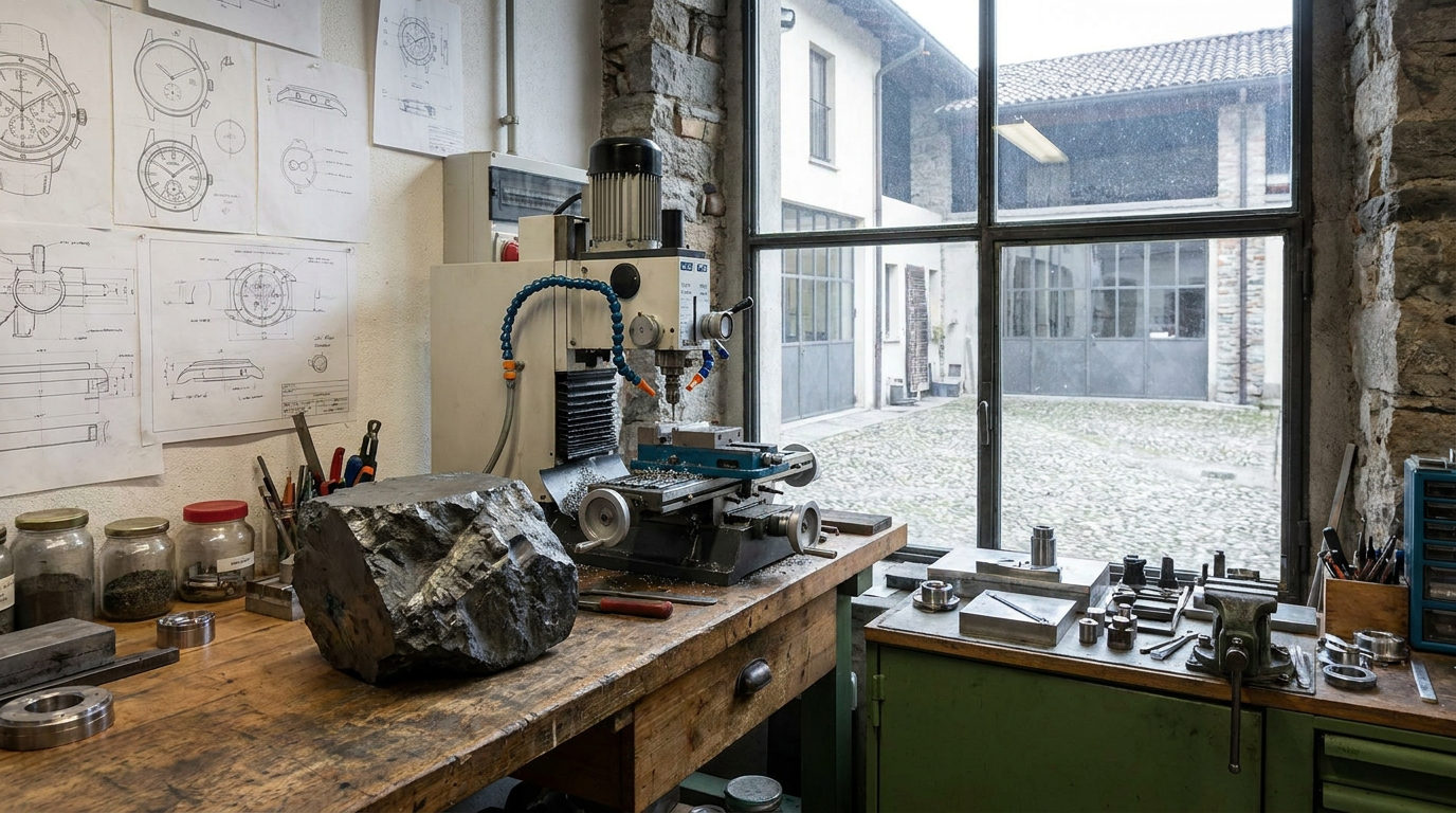 Tantalio grezzo e micro-fresatura a La Chaux-de-Fonds: la nuova frontiera metallurgica dell'orologeria indipendente