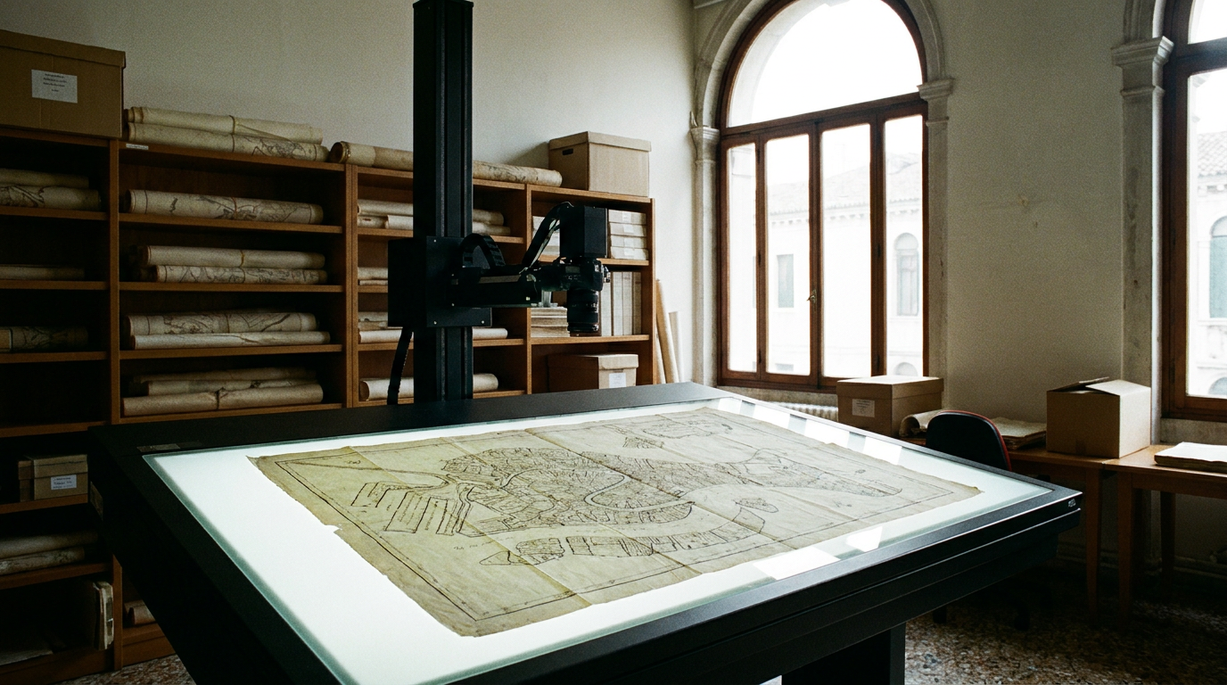 La memoria idraulica di Venezia: la digitalizzazione delle carte del Magistrato alle Acque