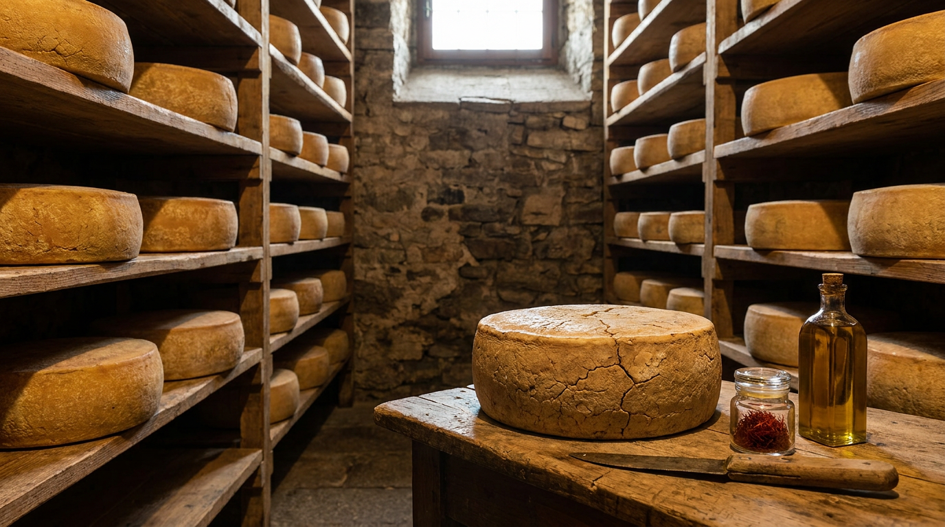 Bagòss di Bagolino: La Chimica della Stagionatura a 36 Mesi e il Valore di Mercato del Formaggio allo Zafferano