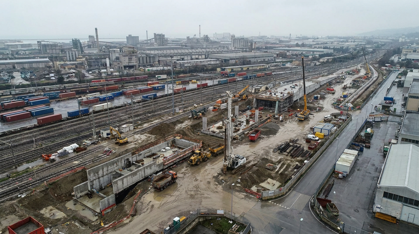 La bretella di Trieste-Fernetti e la rotta Baltico-Adriatico: l'infrastruttura ferroviaria che ridisegna i flussi merci europei