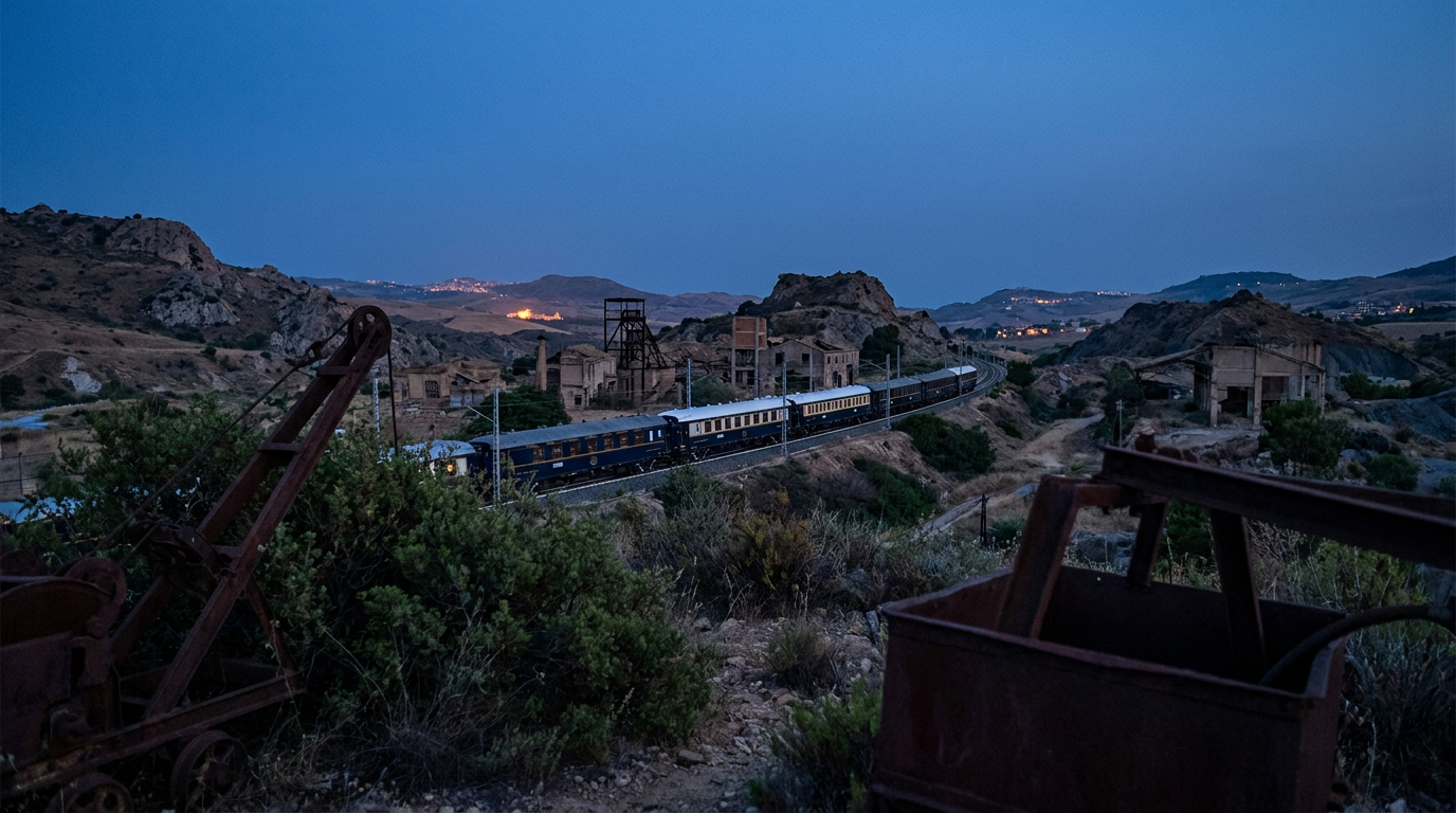 Il ferro del solfo e i binari ritrovati: il viaggio dell'Orient Express La Dolce Vita nell'entroterra tra Caltanissetta e Agrigento