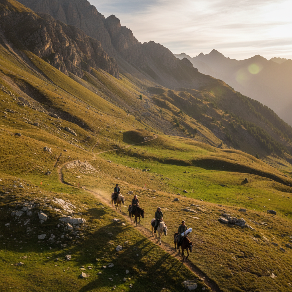 La spedizione a cavallo di Luc Recordon tra le Valli Cuccaro e Maira: cartografia scientifica e misurazione dei pascoli alpini