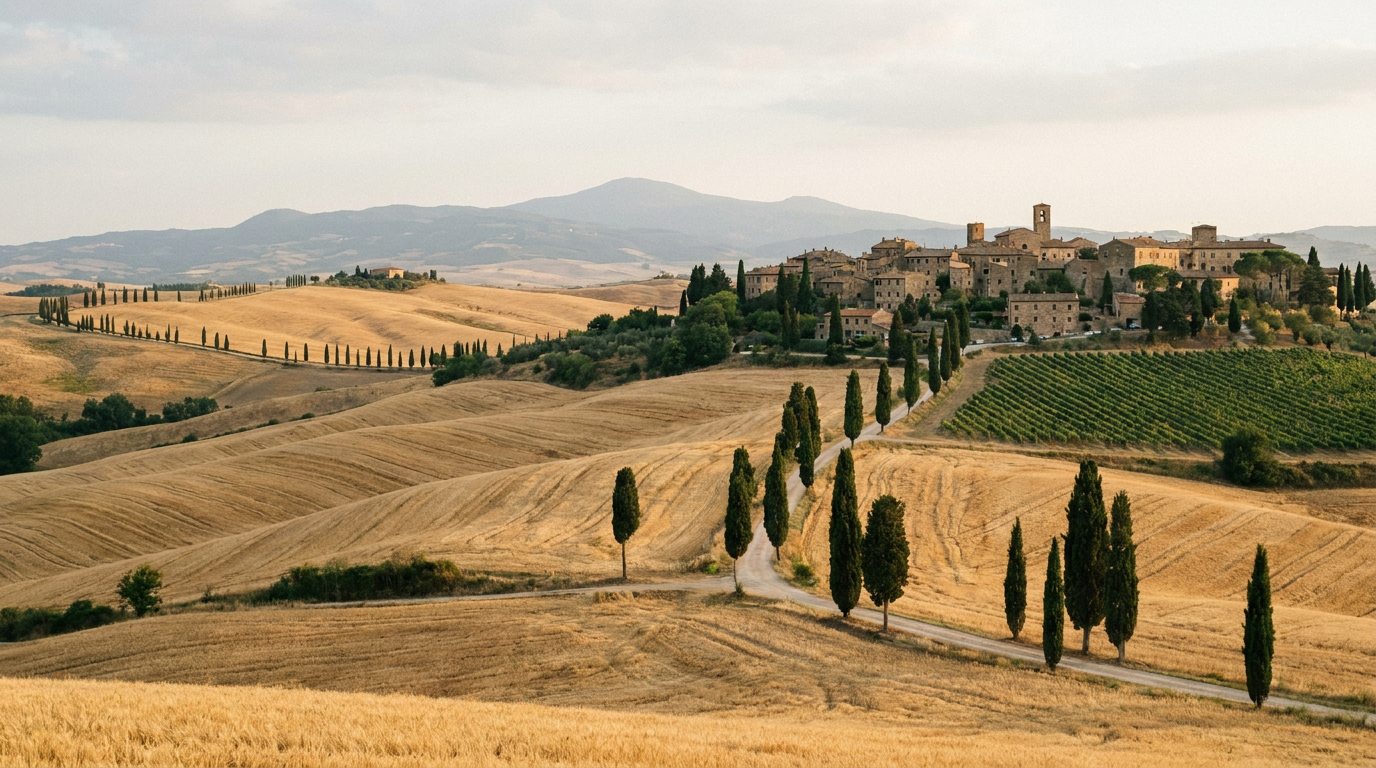 La Val d'Orcia: la Toscana che sogniamo
