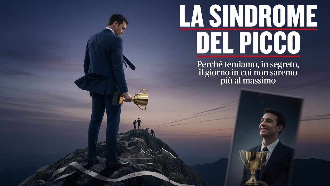 La sindrome del picco: perché temiamo, in segreto, il giorno in cui non saremo più al massimo
